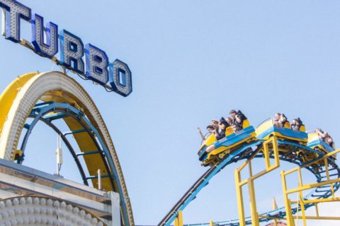 Rollercoaster-downturn